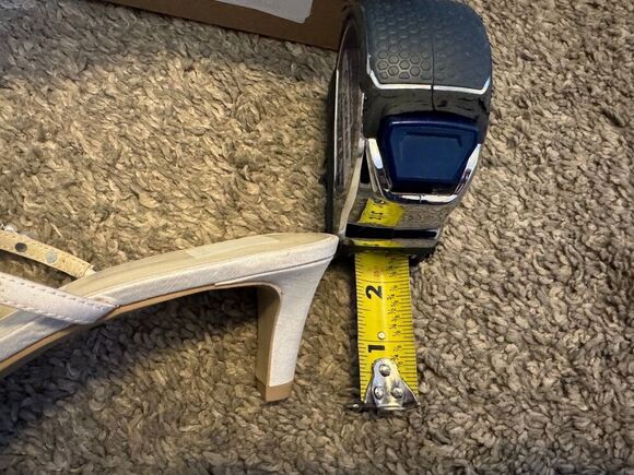 Dolce Vita Kanika Pearl Heels Ivory Stiletto Pumps Size 9.5 - Picture 12 of 14